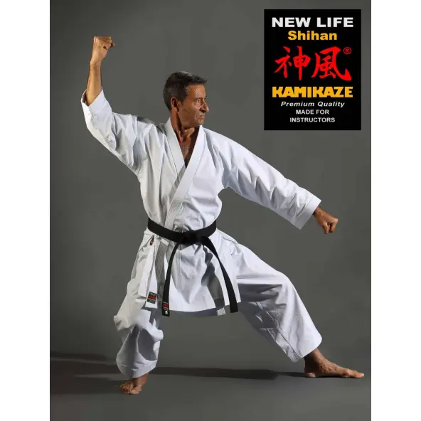 Kimono de Karate Kamikaze New Life Shihan corte kata