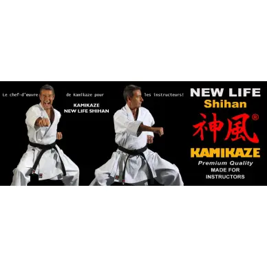Kimono de Karate Kamikaze New Life Shihan corte kata - 9