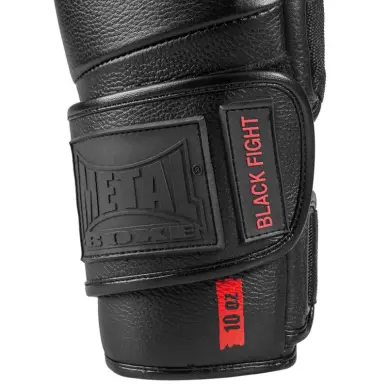 Guantes de Boxeo Black Fight Métal Boxe - 1