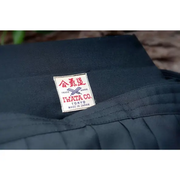 Hakama Aikido Azul Iwata Importación Japón