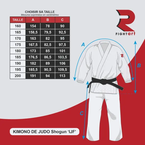 Kimono Judo Competición FightArt IJF Shogun