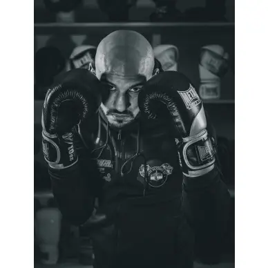 Guantes de Boxeo Omega 100% Cuero - 7
