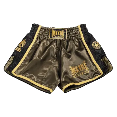 Short Boxeo Tailandés Military Metal Boxe - 2