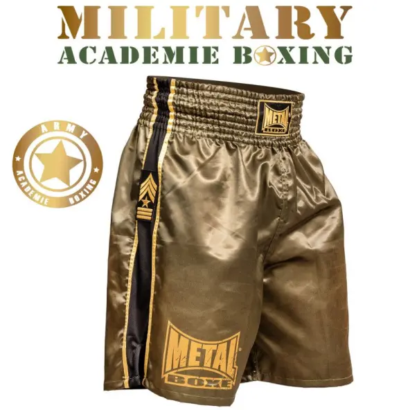 Short Boxeo Inglés Military Metal Boxe