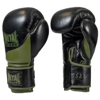 Guantes de Boxeo Omega 100% Cuero - 18