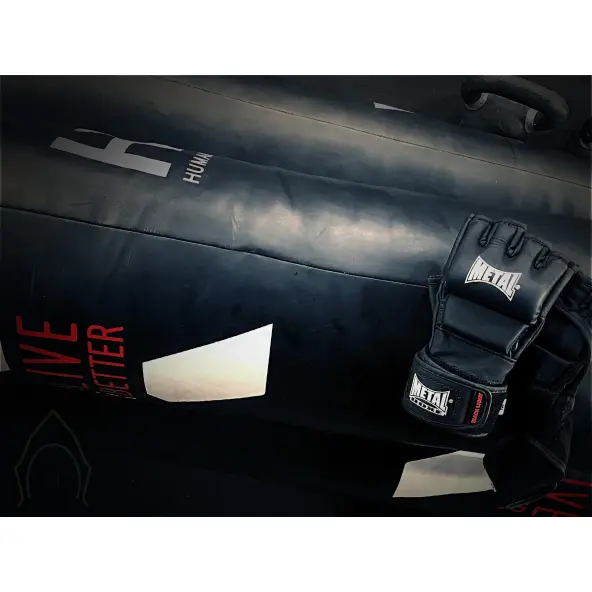 Guantes combate libre Pro Metal Boxe Blacklight