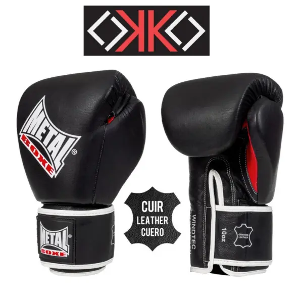 Guantes de Boxeo Oko Metal Boxe 100% cuero
