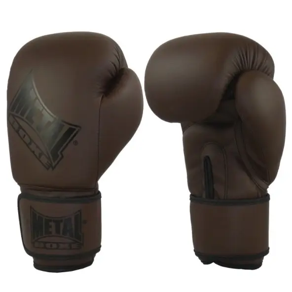 Guantes de Boxeo Steel Brown Metal Boxe