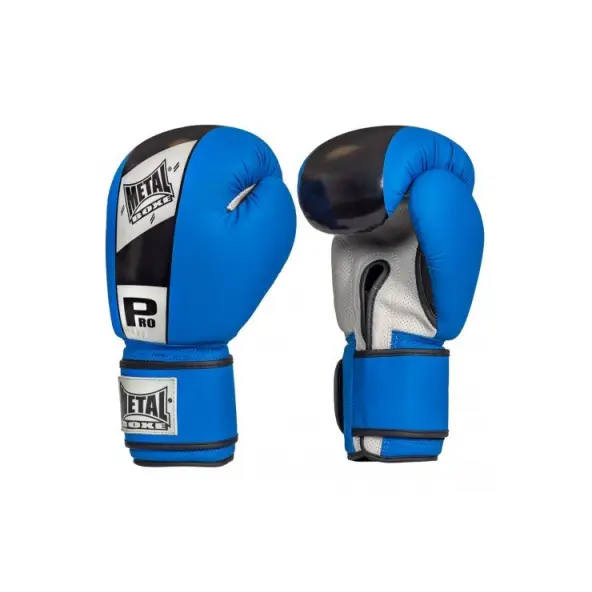 Guantes de Boxeo Competición Velcro Metal Boxe