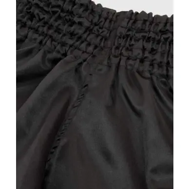 Short Boxeo Tailandés Venum Classic Negro/Blanco