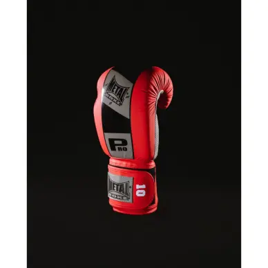 Guantes de Boxeo Competición Velcro Metal Boxe - 6