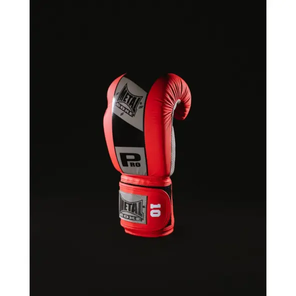 Guantes de Boxeo Competición Velcro Metal Boxe
