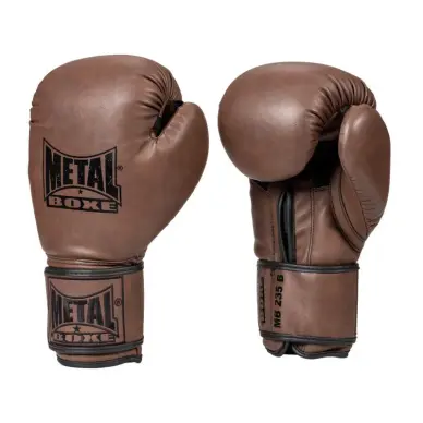 Guantes de Boxeo Steel Brown Metal Boxe