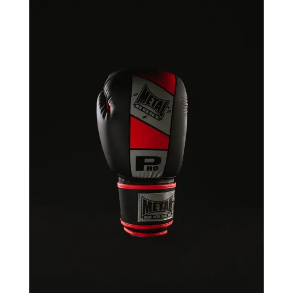 Guantes de Boxeo Competición Velcro Metal Boxe