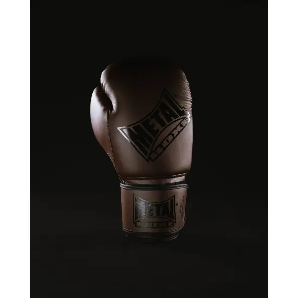 Guantes de Boxeo Steel Brown Metal Boxe