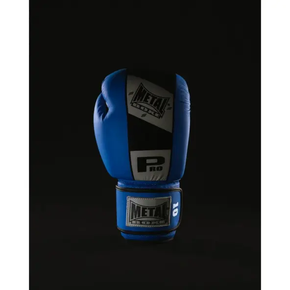 Guantes de Boxeo Competición Velcro Metal Boxe