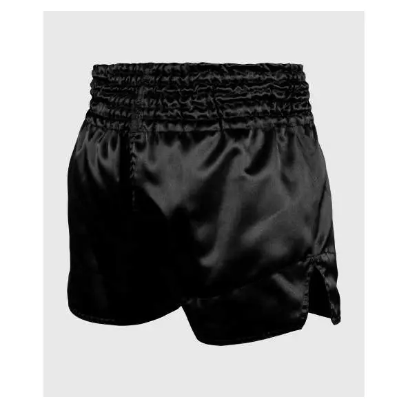 Short Boxeo Tailandés Venum Classic Negro/Blanco