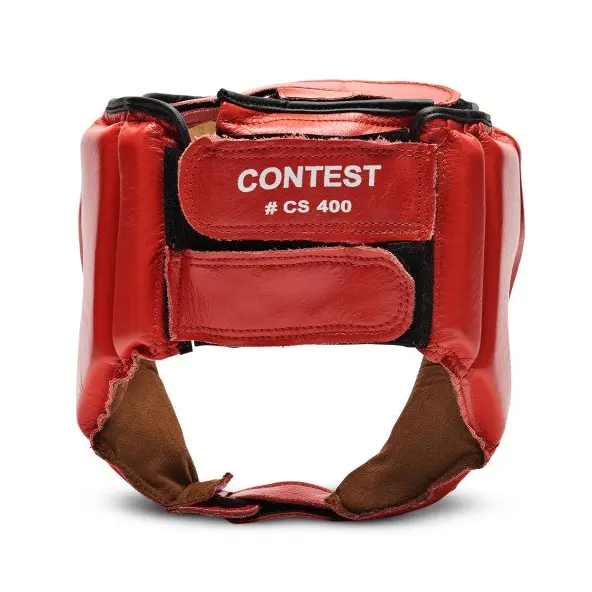 Casco de Boxeo de Cuero Leone Contest