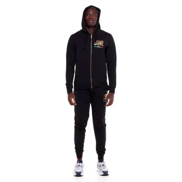 Conjunto Chaqueta con Cremallera & Pantalón Jogging Leone Gold