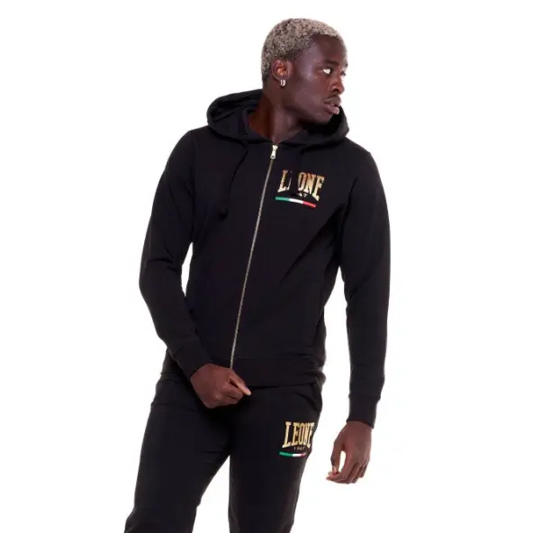 Conjunto Chaqueta con Cremallera & Pantalón Jogging Leone Gold