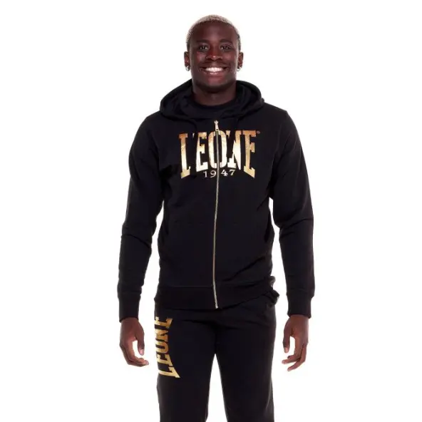 Sudadera con Capucha con Cremallera Leone Gold