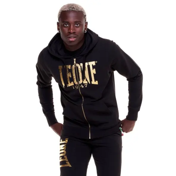 Sudadera con Capucha con Cremallera Leone Gold