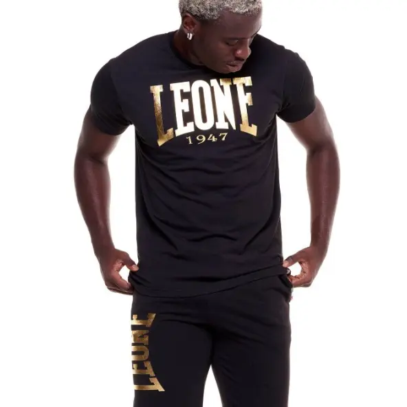 Camiseta Leone Gold Negra