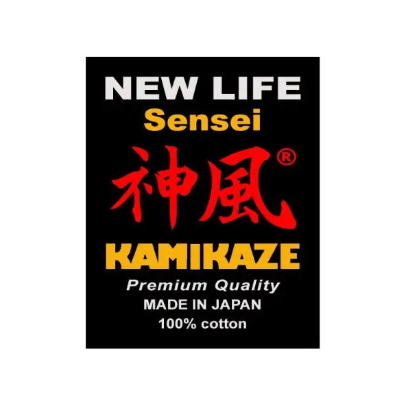 Kimono Karate Kamikaze New Life Sensei corte kata hecho en Japón