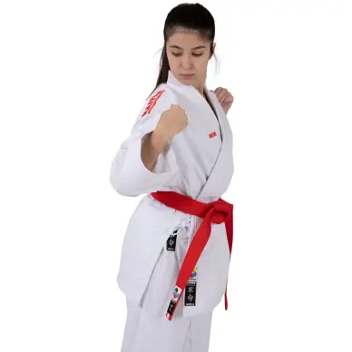 Kimono de Karate Kaiten America corte Kata con logo bordado - 5