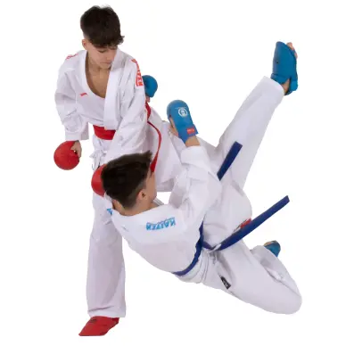 Kimono de Karate Kaiten Hiyaku Kumite WKF con logo bordado - 3