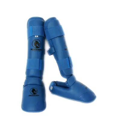 Espinilleras y protectores de pies de kárate FFK - 5