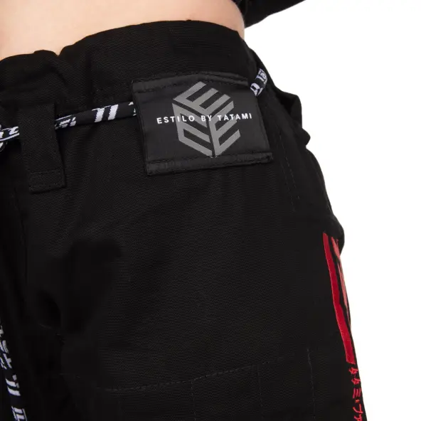Kimono JJB Tatamis FightWear Lady Estilo Black Label corte entallado