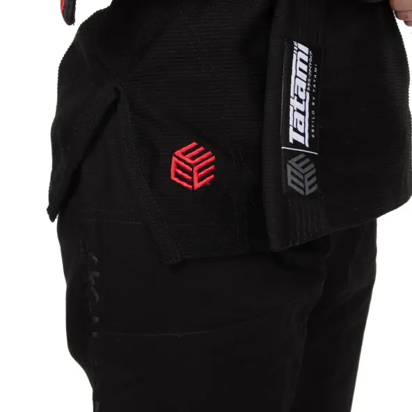 Kimono JJB Tatamis FightWear Lady Estilo Black Label corte entallado