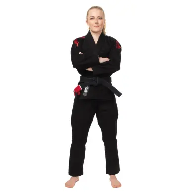 Kimono JJB Tatamis FightWear Lady Estilo Black Label corte entallado - 11