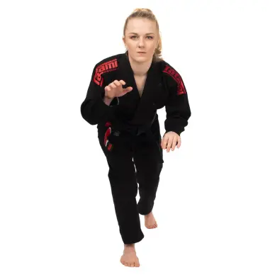 Kimono JJB Tatamis FightWear Lady Estilo Black Label corte entallado - 12