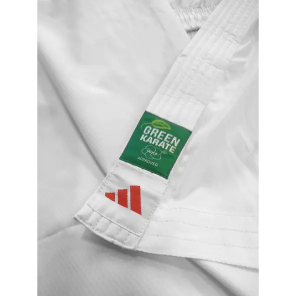 Kimono de kárate Kumite Adilight PrimeGreen con bandas