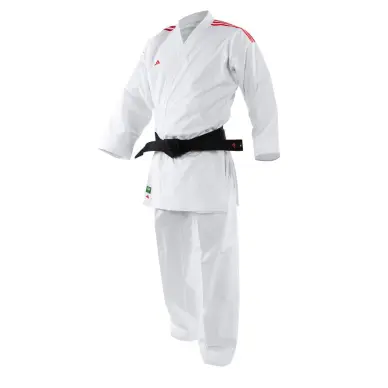 Kimono de kárate Kumite Adilight PrimeGreen con bandas - 8