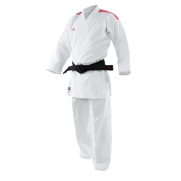 Kimono de kárate Kumite Adilight PrimeGreen con bandas