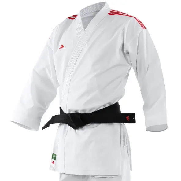 Kimono de kárate Kumite Adilight PrimeGreen con bandas