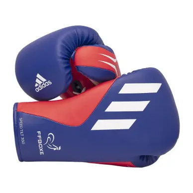 Guantes de boxeo Adidas Tilt 350 Pro Training Veganos FFB con Cordones