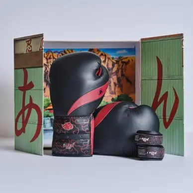 Guantes de Boxeo Naruto Shippuden X Elion Paris Edición Limitada Itachi - 9