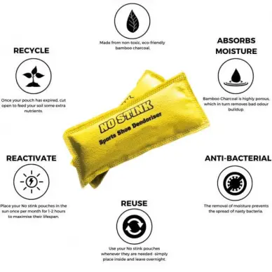 Desodorante Antibacteriano para zapatos de boxeo - 6