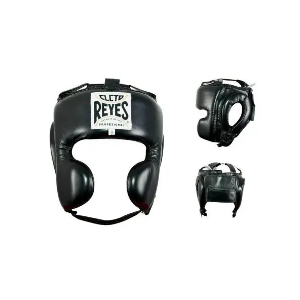Casco de Boxeo Sparring Cleto Reyes Negro