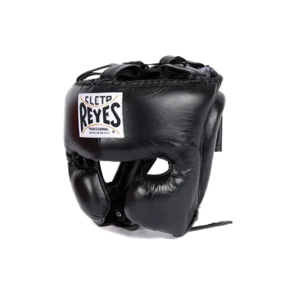 Casco de Boxeo Sparring Cleto Reyes Negro