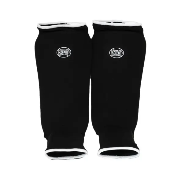 Espinilleras y Protectores de Pies de Algodón Suave Negro