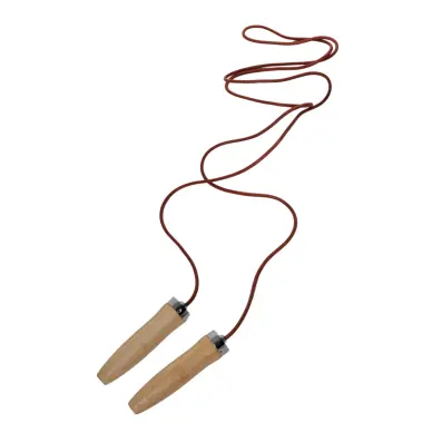 Cuerda para saltar de cuero