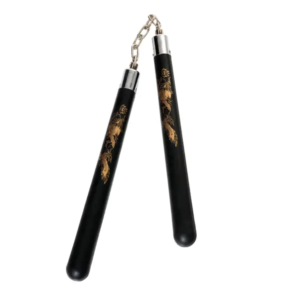 Nunchaku con Cadena de Goma