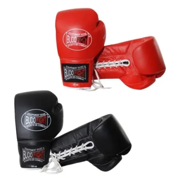 Guantes de boxeo con cordones Pro Spectral 100% cuero