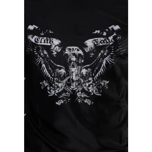 Rashguard MMA Negro Impresión calavera & alas