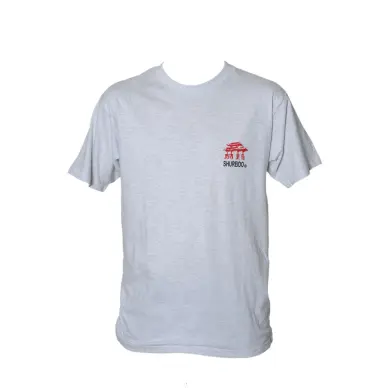 Camiseta Shureido Gris Claro Logo Corazón